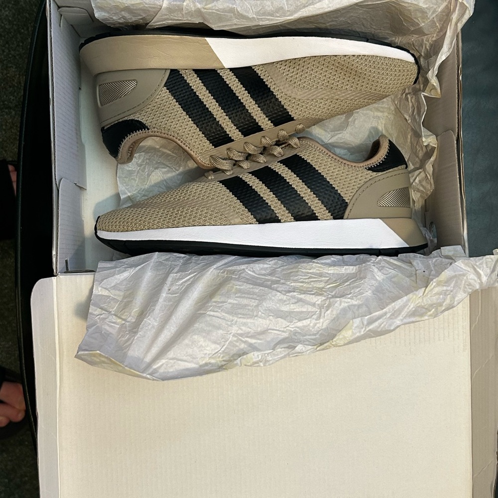 Adidas Men's N-5923 Trace Khaki Sneakers B37955 Size 9 RARE/NEW with Box! - Picture 8 of 16